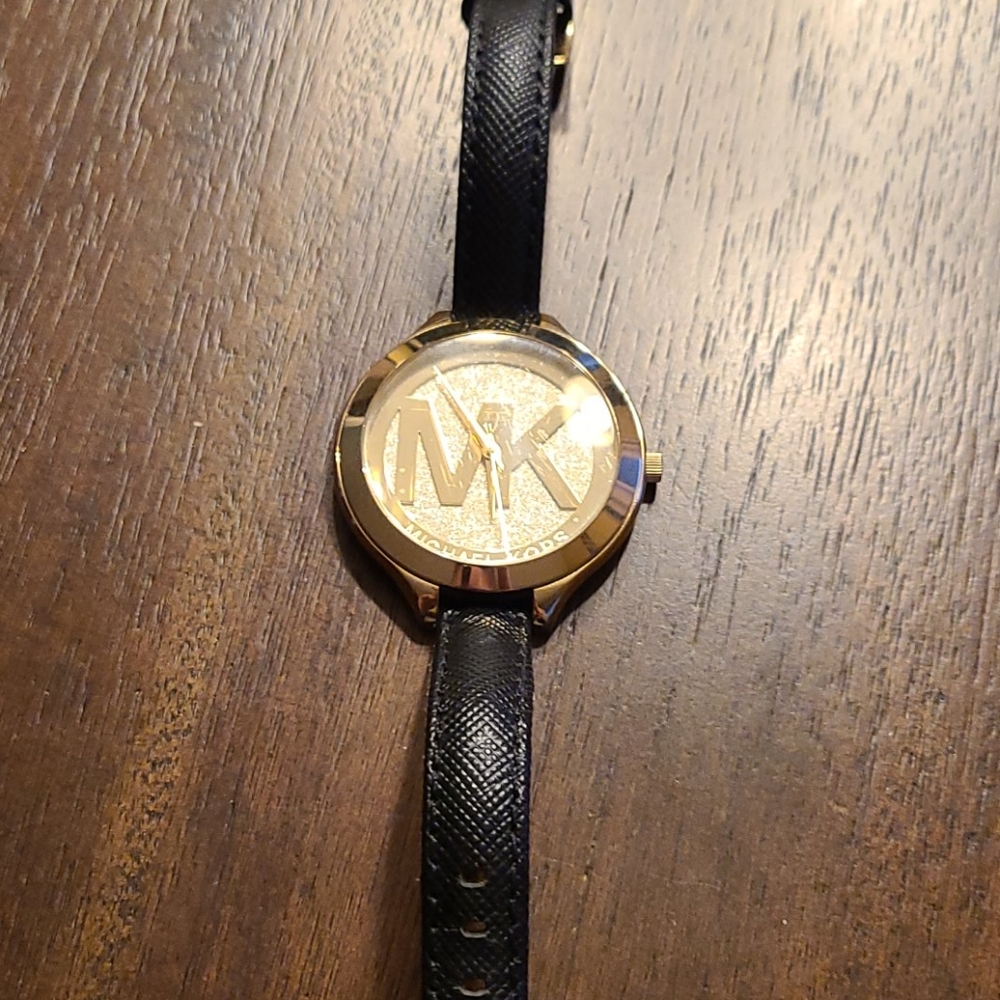 MICHAEL KORS Womens black Michael Kors watch